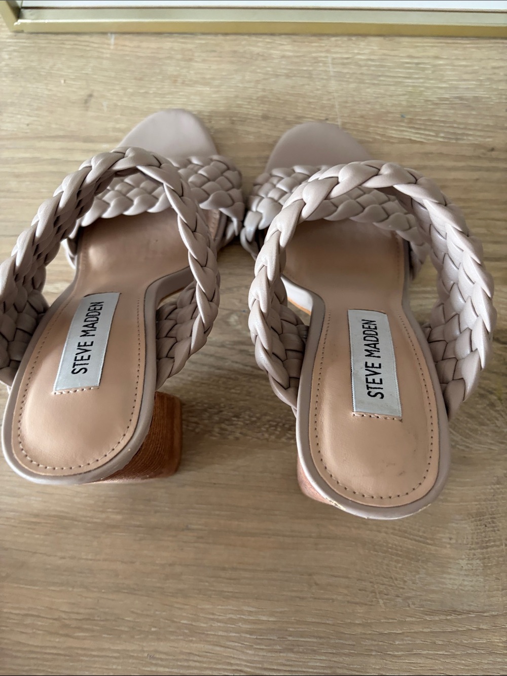 Steve Madden Braided Slide Sandals - Taupe - Picture 6 of 10